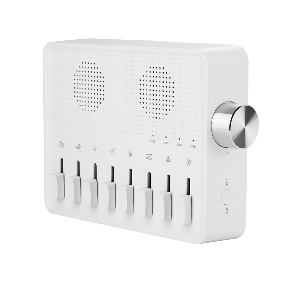 AGPtek New White Noise Sound Machine w 7 Natural Sounds & 1 White Noise