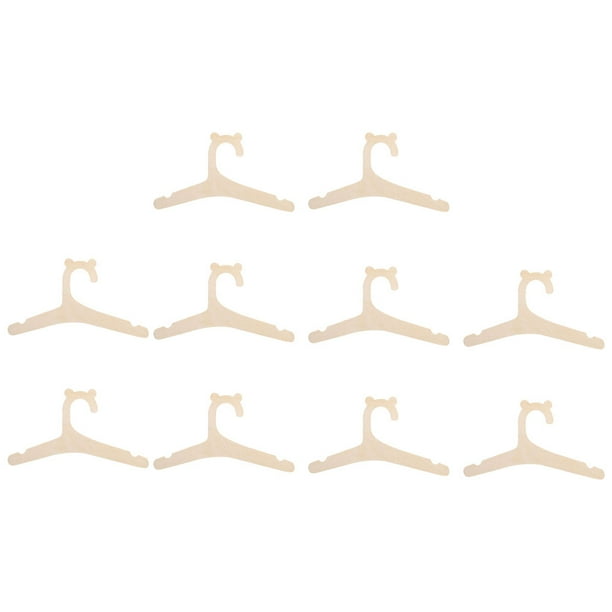 Percha para ropa de bebé Bewildely 5/10 piezas organizador de ropa material madera