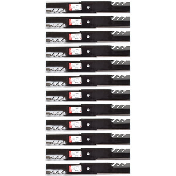 12PK Oregon 596-347 G5 Gator Blades for 61" Dixon 522829301, 522936601