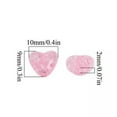 thumbnail image 3 of HOOUN Colorful Heart Loose Acrylic Beads Popping Crack Beads for DIY Jewelry Making-light pink, 3 of 9