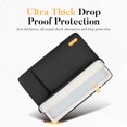 thumbnail image 3 of Funda para portátil compatible con MacBook Air/Pro de 13 a 13,3 pulgadas, funda para portátil de 14 pulgadas con esquinas, 3 of 4