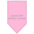 thumbnail image 1 of Leave My Bone Alone Rhinestone Bandana Light Pink Small, 1 of 1