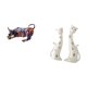 thumbnail image 5 of Estatua de toro de resina,Pintura Resina Toro Estatua Escultura Inicio,Figura de gato,Esculturas de pareja de gatos Figura de gato decorativa,Esculturas divertidas de pareja de gatos Estatuas, 5 of 8