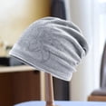 thumbnail image 4 of HLONK Bonnets Chimio en Coton Décontractés Chapeau Chimio pour Femmes avec Perte de Cheveux, 4 of 8