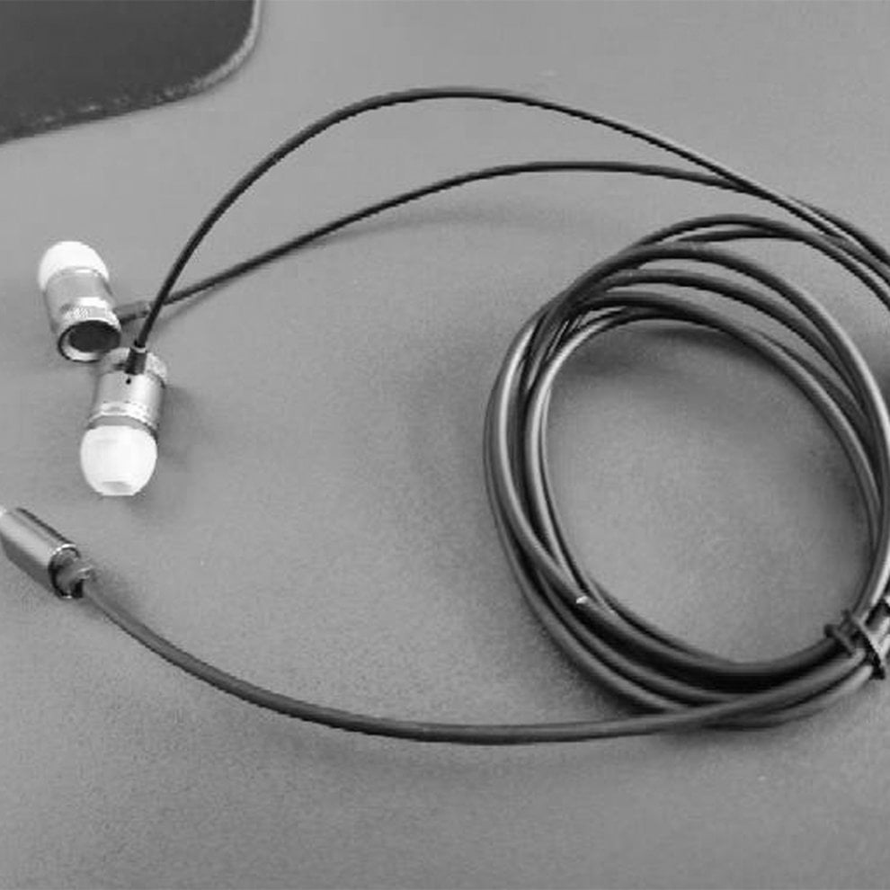 Boling USB Type-C In-Ear Métal Écouteur Filaire Casque avec Micro Stéréo  Hansfree Appel Type-C Écouteurs Numériques Écouteurs pour Letv