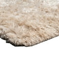 thumbnail image 4 of Harbinger 2 x 3 Shag Area Rug Handwoven Eco Friendly Ivory Fabric Blend- Saltoro Sherpi, 4 of 5