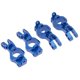 thumbnail image 4 of Ounissouiy 2 piezas 1/10 Control remoto tipo C Base de metal modelo de actualización vehículo sobre orugas decoración de estilo de coche Kits de construcción modelo Azul, 4 of 6