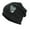Black, variant on Womens Street Knit Hat Head Pile Cold Baotou Unisex Baseball Caps Black One Size
