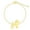 Gold, variant on Unisex Stainless Steel Bracelet with Cute Pug Pendant Animal Zodiac Design Fashionable Jewelry Gift for Women and Men