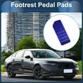 thumbnail image 2 of Cubierta de Pedales de Reposapiés Automático/Manual 1 Pcs para Honda Accord 2018-2021 Aleación de Aluminio Azul, 2 of 6