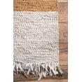 thumbnail image 3 of nuLOOM Hayworth Contemporary Area Rug, 4' x 6', Natural, 3 of 4