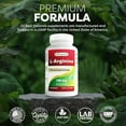 thumbnail image 5 of Best Naturals L-Arginine 500mg 250 Capsules - Pharmaceutical Grade L Arginine supplement promotes nitric oxide synthesis, 5 of 8