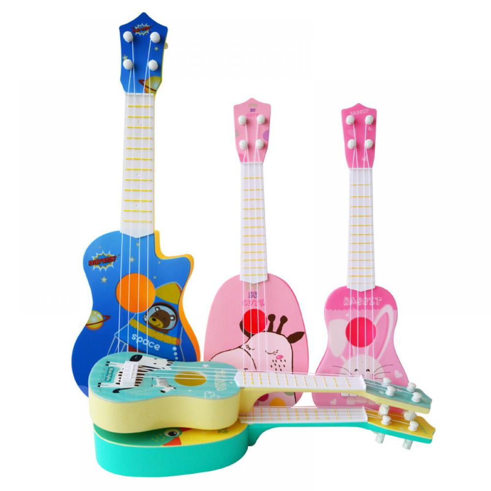 TOOLYLAND Jouet Musical - Guitare Miniature en Bois pour Enfants, 3 Ans et  + 