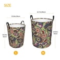 thumbnail image 2 of Laundry Basket, Colorful Mandala Spiral Pattern Laundry Hamper Waterproof Laundry Bag Clothes Hamper Laundry Bin with Handles for Bedroom, Living Room, Kids Room, 2 of 6