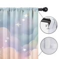thumbnail image 4 of Blackout Kids Curtains,Soft Cloud Starry Scene Childrens Insulated Curtains Set Of 2,Bedroom Essentials,Toddler Room Decor 42"x63", 4 of 5