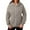 Khaki, variant on Plain Zip Up Hoodies for Women 2025 Fall Winter Long Sleeve Thick Hooded Sweatshirt with Pockets Jacket Coat