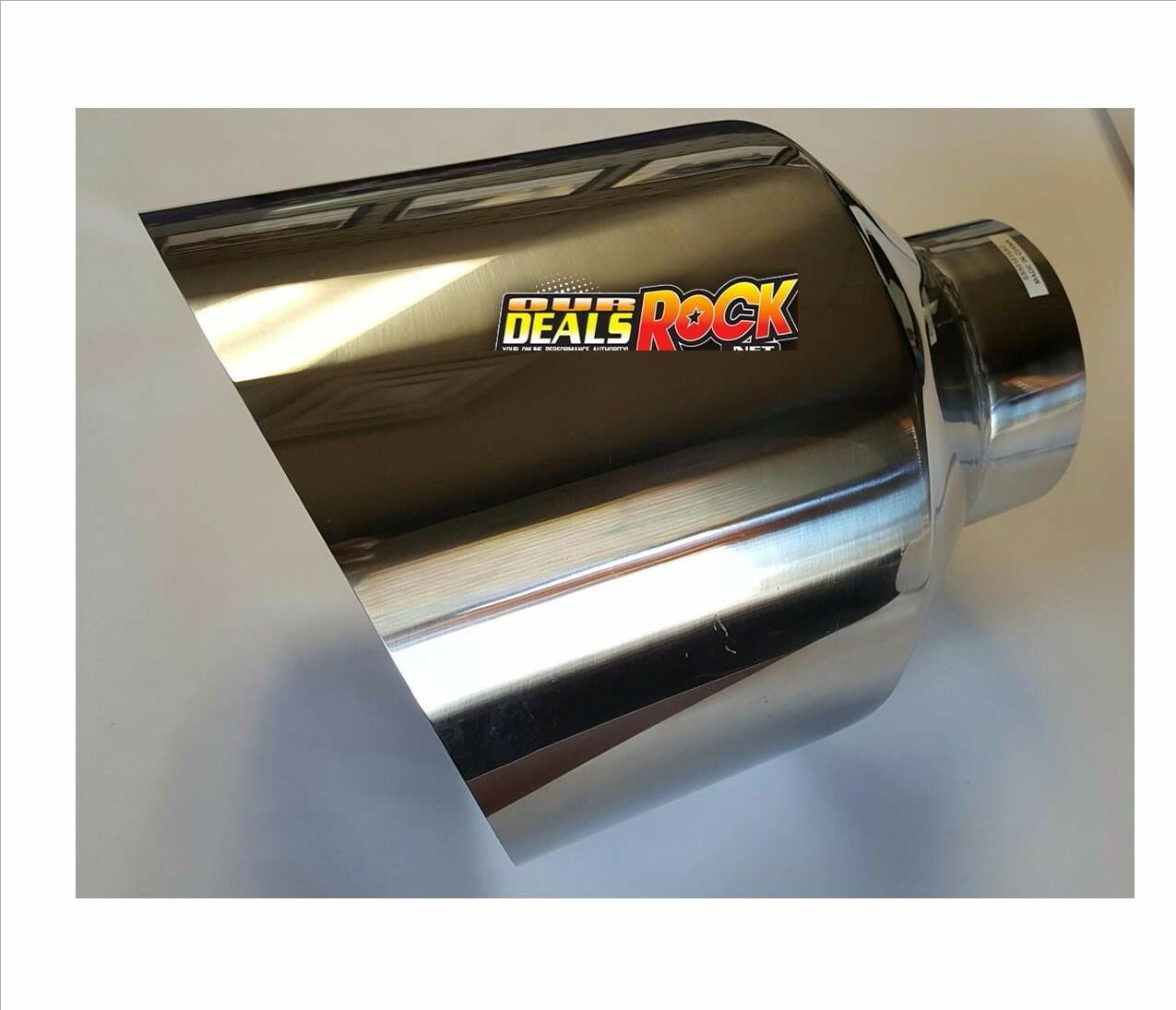 Brand New Polished Stainless Diesel Exhaust Tip 4" IN 10" Out 15