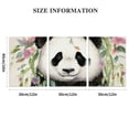 thumbnail image 3 of Shadudu Panda Bear Flowers Canvas Wall Art Triptych Set Modern Prints 3 Pieces 12x16 Inches Unframed 12"x16"x3pcs, 3 of 6