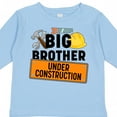 thumbnail image 4 of Inktastic Big Brother Under Construction Boys Long Sleeve Toddler T-Shirt, 4 of 5