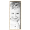thumbnail image 2 of ArtToFrames 19" x 49" Silver with Black Lip Picture Frame, 19x49 inch Multi Wood Poster Frame (WOM-5193),  Pack, 2 of 7