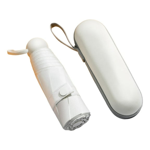 Travel Umbrella Portable Compact Umbrella Pocket Mini Umbrella For Purse Umbrella Umbrellas For Rain Small Umbrella For Backpack Umbrella With Case Folding Umbrella For Kids Women