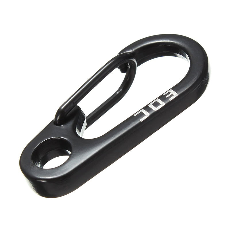 20x Outdoor Mini Key Buckle Snap Spring Clip Hook Carabiner Keyring 26mm 