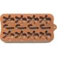 thumbnail image 3 of 2pcs Christmas Silicone Molds for Baking Jelly Soap, Candy Cane, Gingerbread Men, 3 of 4