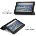 thumbnail image 5 of Case for Kindle Fire 7 Tablet 12th Generation, 2022 Release,Fire 7 Tablet Case for Kids,Premium Protective Light Weight Folio Stand Cover with Auto Wake/Sleep for Amazon fire 7" Tablet,Black, 5 of 7