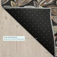 thumbnail image 5 of Addison Rugs Chantille Indoor/Outdoor Transitional Botanical Black Machine Washable Rectangle Rug, 10' x 14', 5 of 8