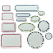Sizzix Thinlits Dies By Tim Holtz 13/Pkg-Vintage Labels