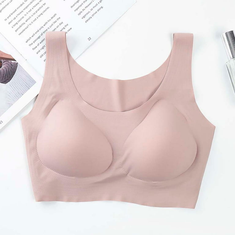 Ersazi Front Clasp Bras For Women Push-Up Non-Slip Lace Flower Surface  Beautiful Back Seamless Push-Up One-Piece Bra Without Steel Ring In  Clearance