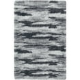 thumbnail image 3 of Cydiria Modern Teal Plush Area Rug Scandinavian Shaggy Carpet for Living Room, 4' x 6', 3 of 7