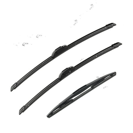 ANRDDO 3 Wipers Factory 26 +17 +14  for 2015-2019 Subaru Legacy 2015-2019 Subaru Outback 2014-2018 Subaru Forester-Original Equipment Replacement Front and Rear Windshield Wiper Blade