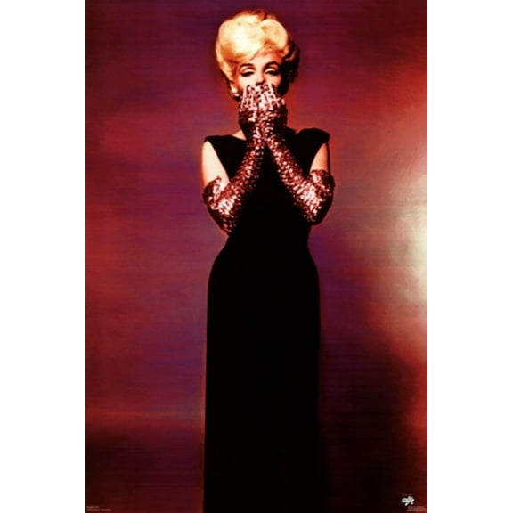 Marilyn Monroe - Pink Gloves Poster (24 x 36)