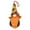 Orange, variant on jiaroswwei Halloween Gnome Doll Spooky Bat Pumpkin, Spider Black Cat Witch Hat Full Beard Desktop Faceless Gnome Stuffed Ornament Party Favors