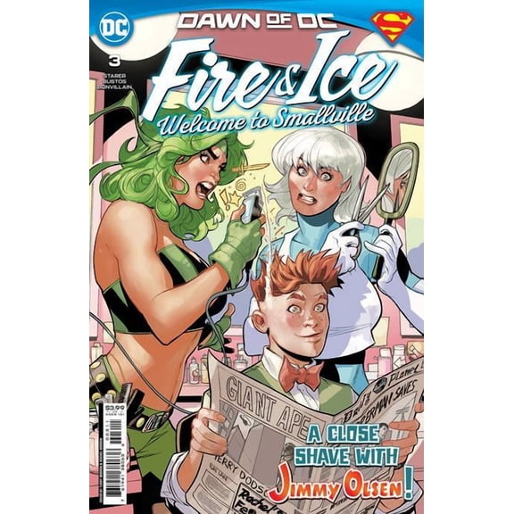 Fire & Ice Welcome To Smallville #3 (of 6) Cvr A Terry Dodson DC Comics Comic Book