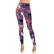 thumbnail image 2 of Gibobby Leggings Afelpados Mujer Leggings con estampado Halloween para mujer Leggings elásticos pantalones casuales botas pantalones（Morado， M), 2 of 5