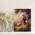 thumbnail image 2 of Qisvanset Good Shepherd Canvas Wall Art 15.75x11.81 Inches, 2 of 8