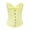 Yellow, variant on Lace Trimmed Push Up Bustier Corset For Shapewear Girdle Waist Trainer