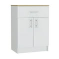 thumbnail image 6 of Depot E-Shop Victoria 2 Pcs Kitchen Set, Syros Kitchen Island Cart + Pantry Cabinet, 6 of 6
