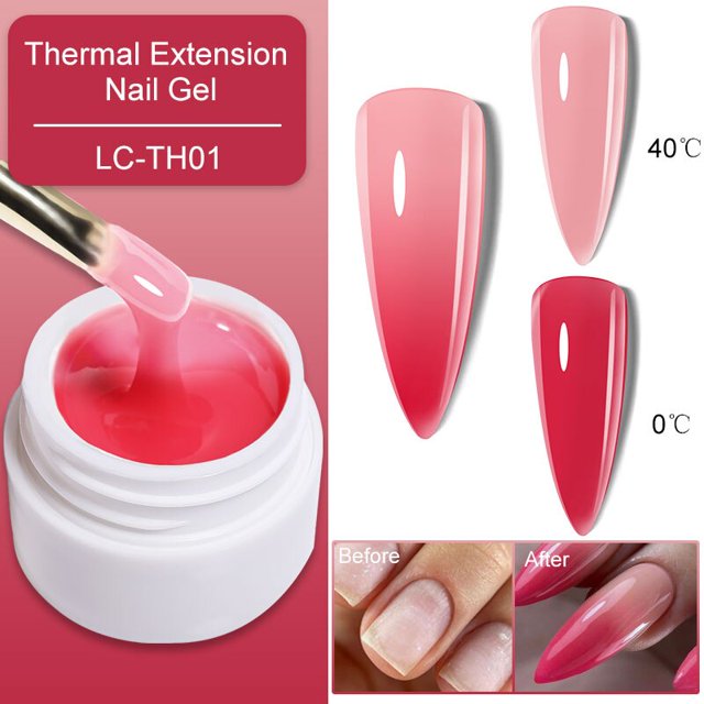 LILYCUTE 8ml/15ml Gel acrílico brillante extensión de dedo Gel de extensión de uñas de plata Soak Off Nail Art Gel barniz todo para manicura Tan Jianjun unisex