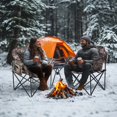 thumbnail image 4 of Slsy Oversized Heated Camping Chair, XXL Camo Folding Chair with 3 Heat Levels, 500lbs Capacity, Heavy Duty Steel, Cup Holder, Storage Bag, 4 of 9