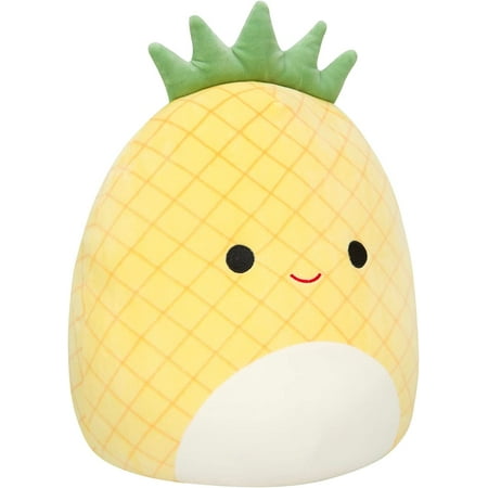 Squishmallow 8 inch Maui The Pineapple Plush Toy, Super Pillow Soft Plush Stuffed Animal, Yellow