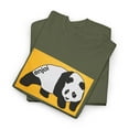 thumbnail image 3 of Large Box Panda Enjoi Skateboard 2000s Mullen Vintage Classic TShirt Print - Military Green / 3XL, 3 of 5