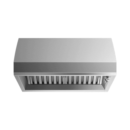 Fisher & Paykel - Professional 36" Externally Vented Range Hood - Stainless Steel