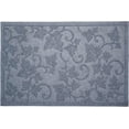 thumbnail image 2 of HomeRoots 555297 24 x 36 in. Light Gray Rubber Botanical Leaves Outdoor Door Mat, 2 of 3