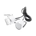 thumbnail image 3 of Motorcycle LED Eagle Eye Light Front Headlight Rearview Mirror Flashing Light, 3 of 8