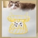 thumbnail image 5 of 2 Cuenco de Estilo Nórdico para Gatos, Cuenco de Comida para Gatos, Cuenco de Alimentación con Soporte de Hierro Yinane Platos para gatos, 5 of 8