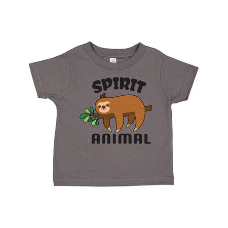 

Inktastic My Spirit Animal is a Sloth with Sloth Illustration Boys or Girls Toddler T-Shirt