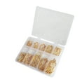 thumbnail image 1 of Juego de anzuelos de pesca de 101 Uds., anzuelos de carpa con púas de una sola plantilla de acero al carbono (dorado) Tmvgtek pescar, 1 of 8